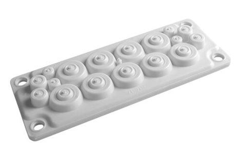 Průchodková deska HTC-17 šedá