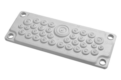 Průchodková deska HTC-35 šedá
