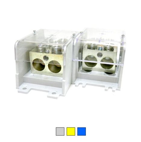 Silová svorka UTB-S 2×240 A šedá