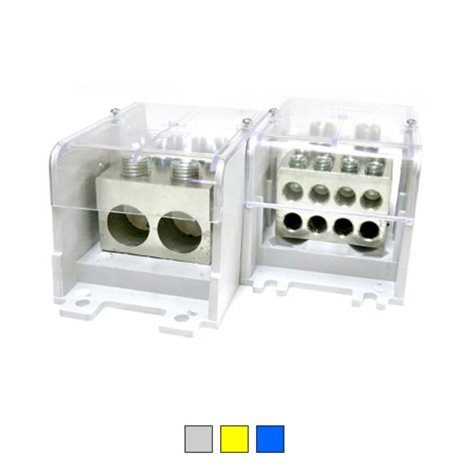 Silová svorka UTB-S 2×240/8×35 šedá