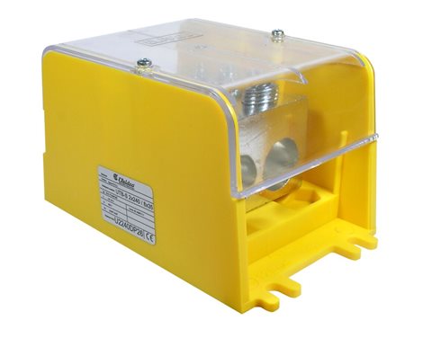 Silová svorka UTB-S 2×240/8×35 žlutá