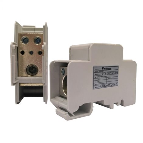 Distribuční blok DTB 120/2x50+3x16 šedý