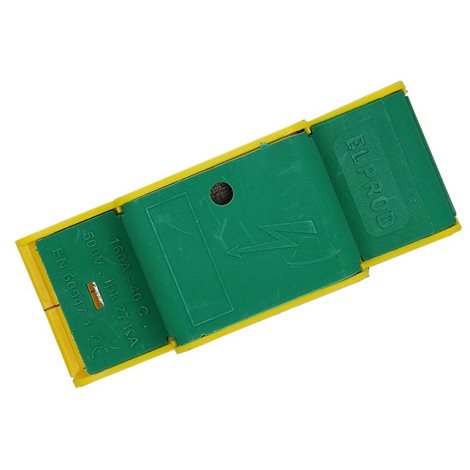 Distribuční blok DTB 120/2x50+3x16 žluto-zelený 2