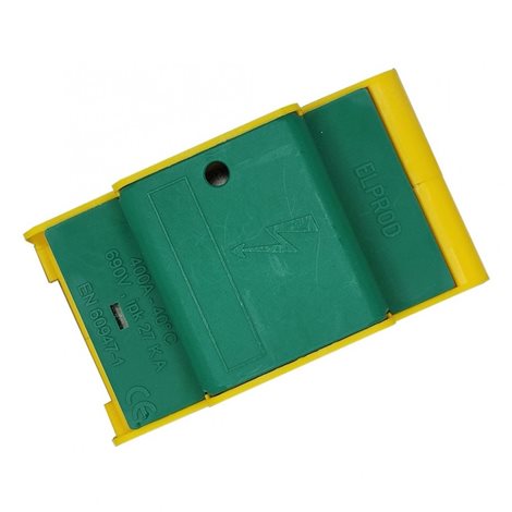 Distribuční blok DTB 120/15x16+4x35 žluto-zelený 3
