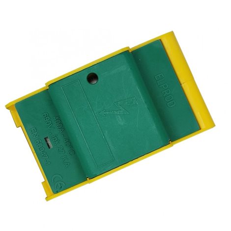 Distribuční blok DTB 2x120/2x120 žluto-zelený 2