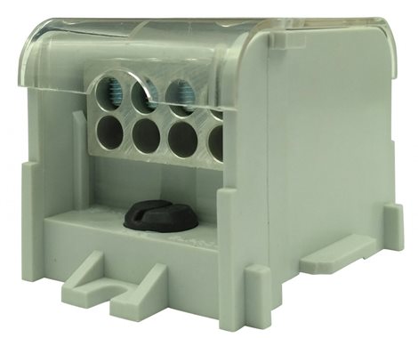 Distribuční blok DTB 70/10x16 žluto-zelený 2