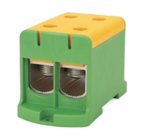 Svorka ETB 240/1x2 žluto-zelená