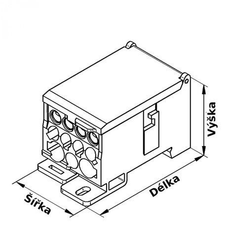 Distribuční blok LK DTB 70 2
