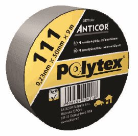 Polytex 111 páska polyetylenová 48mmx50m stříbrná