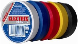 Izolační páska 200 PREMIUM 19mmx18m červená