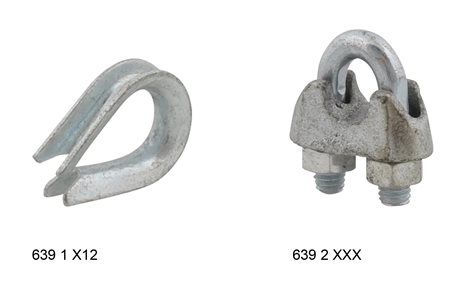 6392308 BIS Lanová svorka 3mm 1