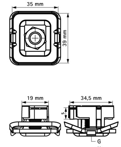 665185108 BIS RapidStrut® Kluzná matice G2 BUP M8 2