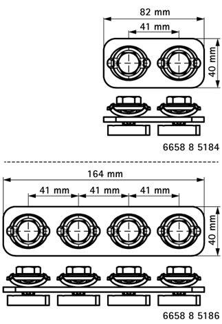 665885184 BIS RapidStrut® Lištová spojka G 2