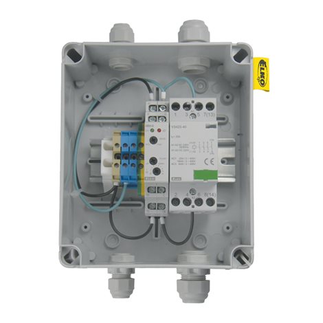 HRH-4/230V Komplet hladinového spínače HRH-5 a stykače VS425 1