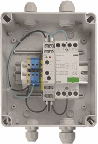 HRH-4/230V Komplet hladinového spínače HRH-5 a stykače VS425 2