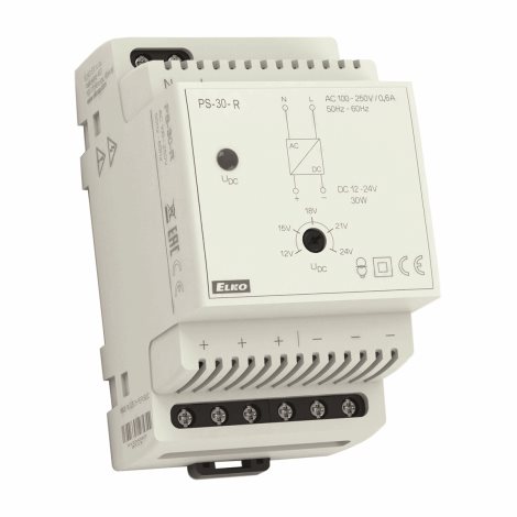 PS-30-R spínaný zdroj 12-24VDC/30W