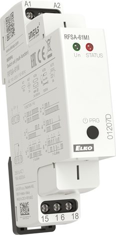 RFSA-61MI/230V Spínací RF aktor 1 -kanálový s integrovanou anténou na DIN