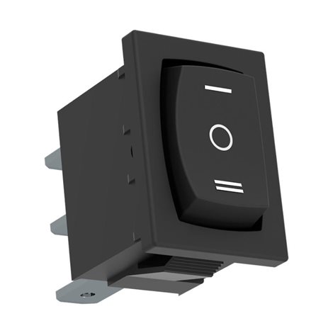 USS-05 Přepínací tlačítko se střední polohou 1/0/2 ( 6A/250V ) 1