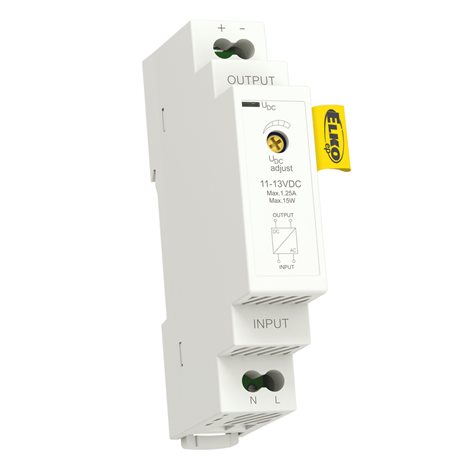 PS1M-15 /12V spínaný zdroj 12VDC/15W