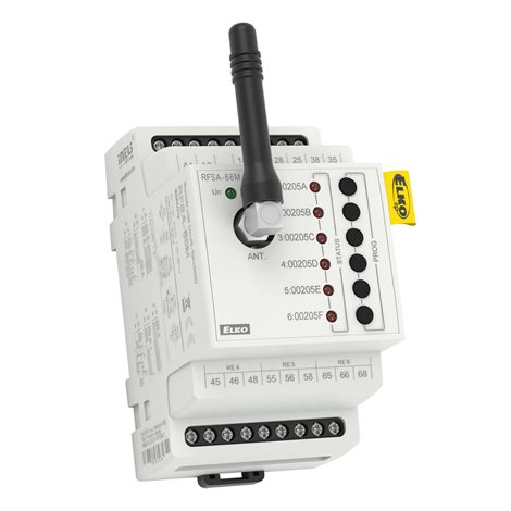 RFSA-66M/24V Spínací bezdrátový prvek  - 6 výstupů 2