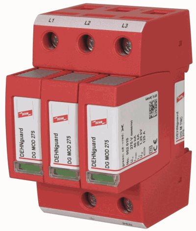 952300 DEHNguard DG M TNC 275 svodič typ 2 3p 1