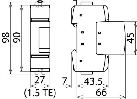 972110 DEHNguard DG SE DC 60 3