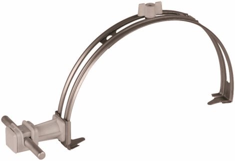 204129 PV 15 s DEHNsnap nerez/plast šedý h= 36 mm 1
