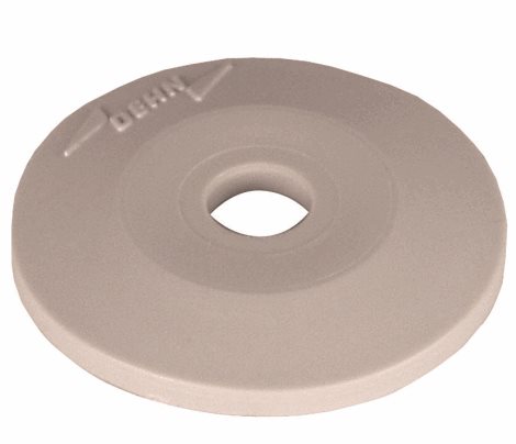 276006 PV 01 kryt/distanč.podložka  plast šeda, h/d= 5/37 mm 1