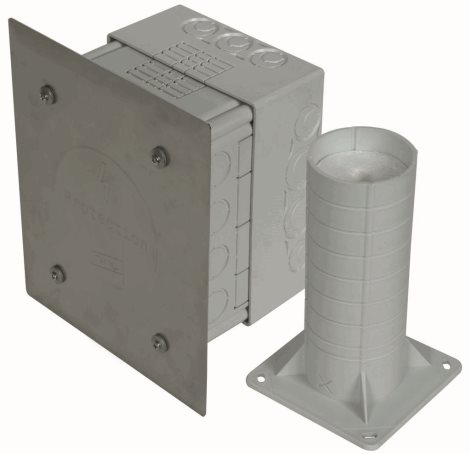476055 krabice do zatepl.vč.ditance TSKS WDVS 185X140X88 AH50.200 K V2A 1