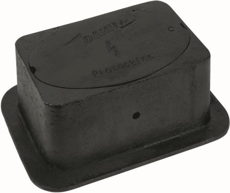 549000 skříň pro zkušební svorky, litina, bez SZ 1