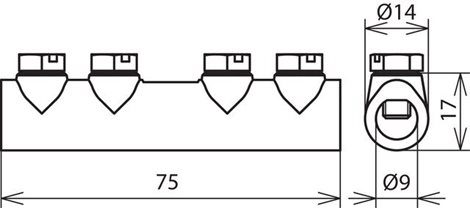 385203 SS FeZn trubička Rd 8/Rd 8 2
