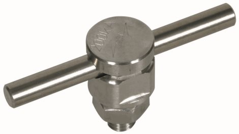 301209 svorka KS se šroubem M10 nerez Rd 6-10 200kA 1