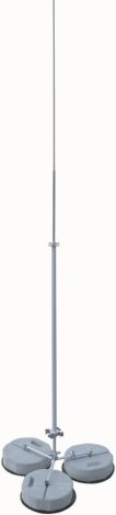 819287 Jímací stožár 30 pro vodič HVI-light SET s třínohým stativem L 2800mm 1