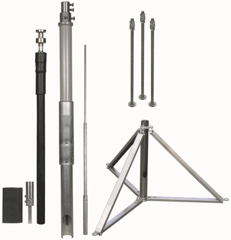 819383 HVI-SET -jímač 3200/2500mm + 6m HVIlong šedé 23mm+trojnožka 1