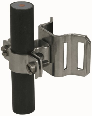 275319 Podpěra vedení HVI 20/23mm nerez pro uchycení  up. Páskem bez pásku 1