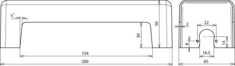 563015 kryt plast pro 15jednotek 2