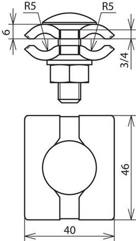 306020 svorka paralelní FeZn Rd 7-10 2