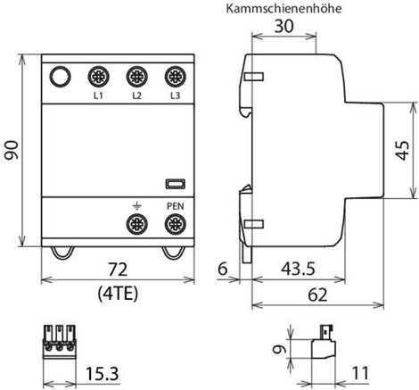 941305 DEHNshield TNC 255 FM 3