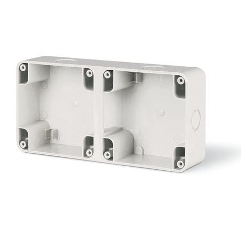 137.102 PROTECTA IP66 - nástěnná  instalační krabice dvojitá