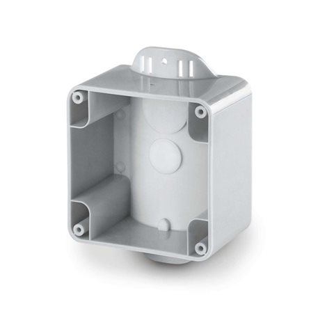 137.141 PROTECTA IP66 - BOX pro montáž na sloupek - rovný průběžný