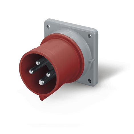 243.1697 Přívodka vestavná OPTIMA rovná - 3P+N+E, 16A, 6h/380-415 V, 50/60 Hz, IP44/IP54