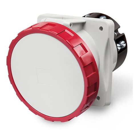 418.6366 Zásuvka vestavná OPTIMA, šikmá - 3P+E, 63A, 6h/380-415 V, 50/60 Hz, IP67