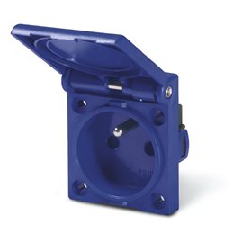 570.2091 Zásuvka vestavná domovní - 2P+E, 16A, 250 V, IP54