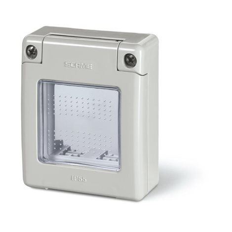 570.5052 Čelní kryt zásuvky UNIBOX IP55 pro otvor 70x87mm