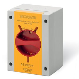 590.EM2013 Průmyslový spínač ISOLATOR plastový - 20A 3P IP66/IP69 emergency