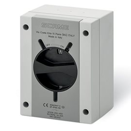 590.GE8003 Průmyslový spínač ISOLATOR plastový - 80A 3P IP66/IP69 standard