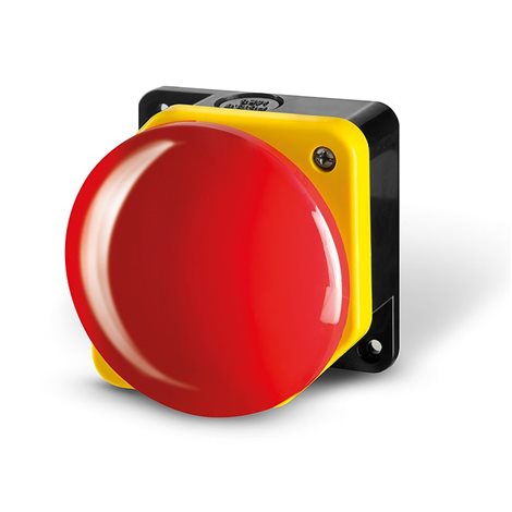 590.PG1M9W01 Kompletní hříbkové stop tlačítko (emergency) - pr.90mm