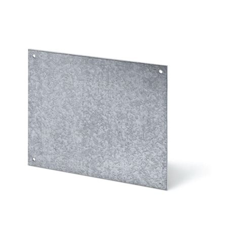 653.012 Montážní plech pro krabice ALUBOX 166x142x65mm