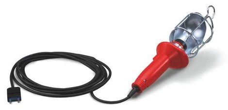 770.298 Přenosná lampa s vypínačem - E27, max. 60 W, kabel 5 m - IP20