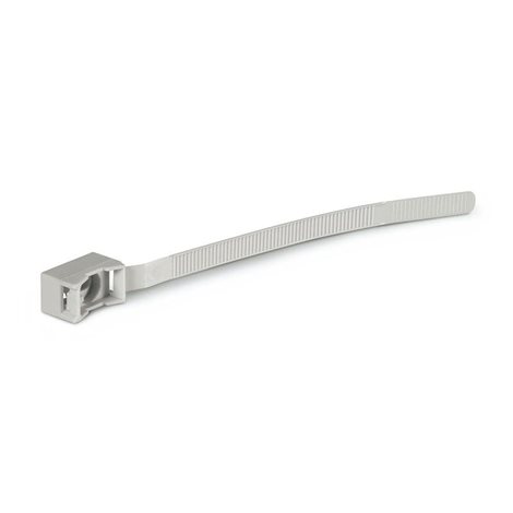 860.1616 Příchytka plastová pro trubky - Stahovací příchytka trubek pr. 13-32mm